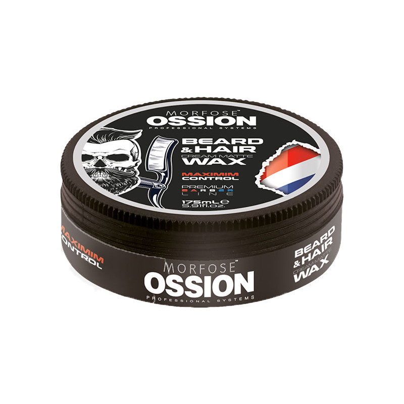 Ossion Barba e Capelli Cera Crema Opaca (175ml)