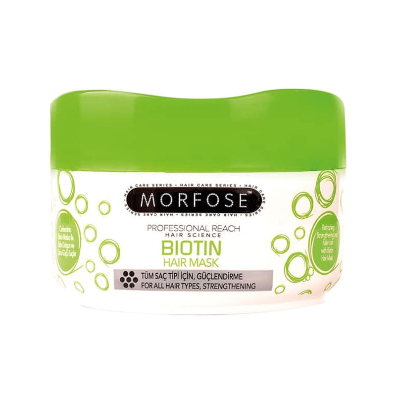 Morfose Maschera per Capelli Biotina Verde (500ml)