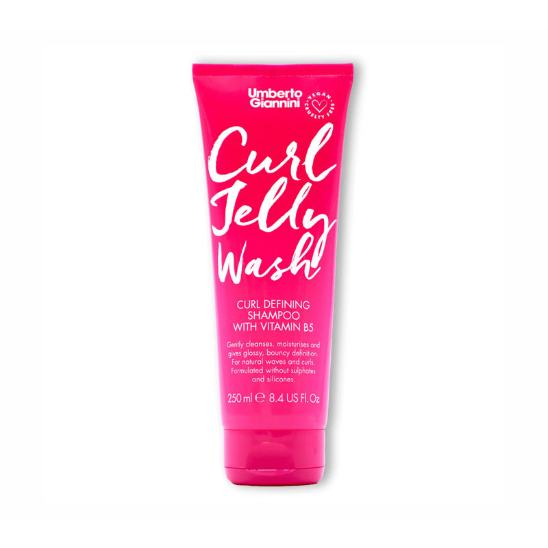 Umberto Giannini Curl Jelly Wash Shampoo per la Definizione dei Ricci Con Vitamine B5 (250ml)