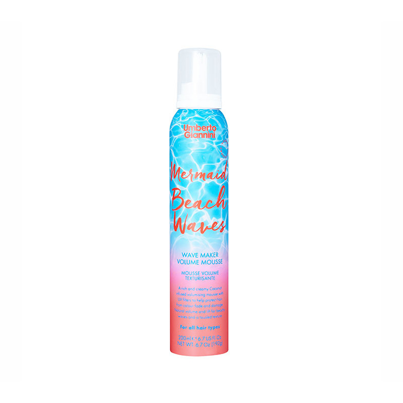 Umberto Giannini Onde da Spiaggia Effetto Sirena Creatore di Onde Mousse Volumizzante (200ml)