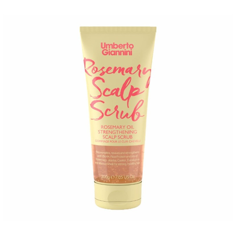 Umberto Giannini Ricci Forti Scrub Rinforzante Cuoio Capelluto all'Olio di Rosmarino (200ml)