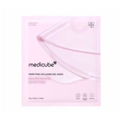Medicube Pdrn Maschera Gel al Collagene Rosa (4 unità)