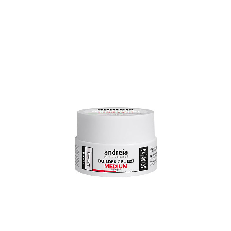 Andreia Gel Costruttore Viscosità Media Bianco Morbido