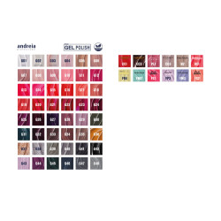 Andreia Cartella Colori The Gel Polish