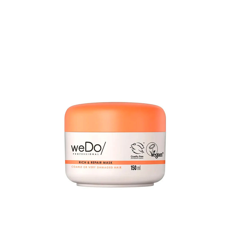 Wedo Maschera Ricca e Riparatrice Capelli Spessi o Molto Danneggiati (150ml)