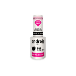 Andreia Power Base Glitter Rosa Delicato (10,5ml)