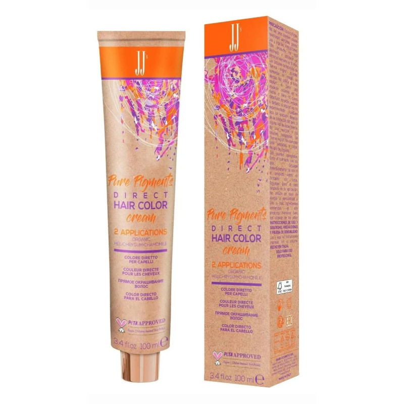 Jj Colorazione Diretta per Capelli ai Pigmenti Puri (100ml)