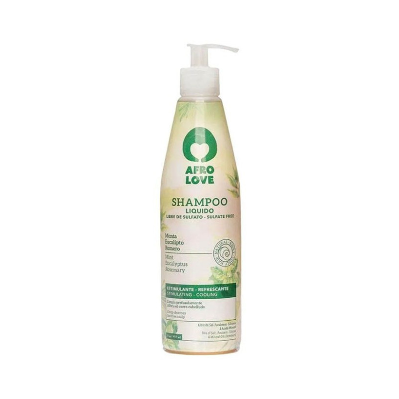Afro Love Shampoo Liquido Senza Solfati Rinfrescante (290ml)