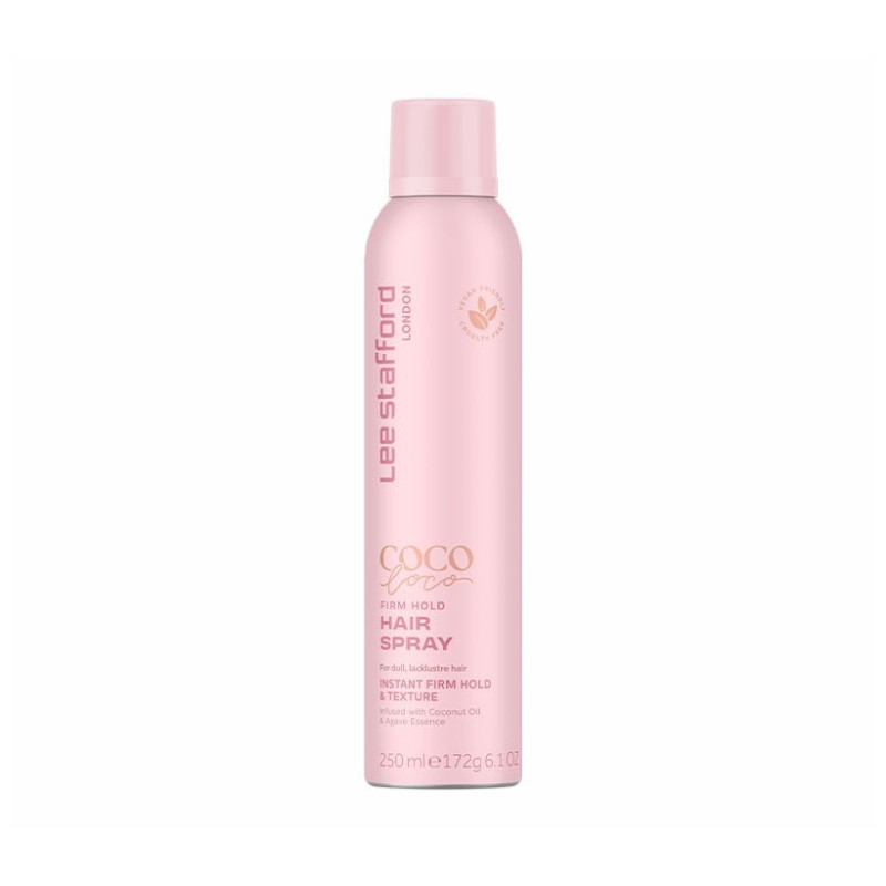 Lee Stafford Coco Loco e Agave Lacca per Capelli Fissaggio Forte (250ml)