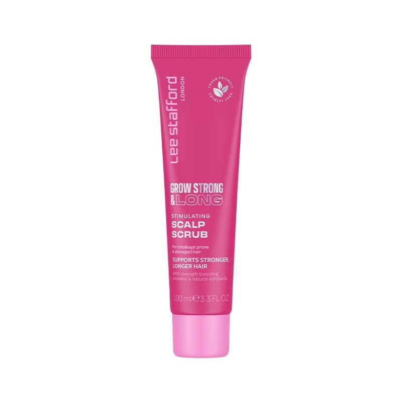 Lee Stafford Scrub Stimolante per il Cuoio Capelluto per una Crescita Lunga e Forte (100ml)