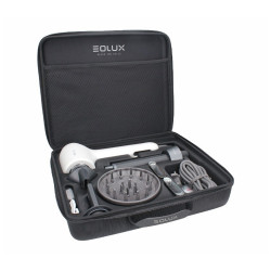 Eolux Asciugacapelli Ionico Brushless Bianco Eolux Professionale Set (EX04WHT Plus)