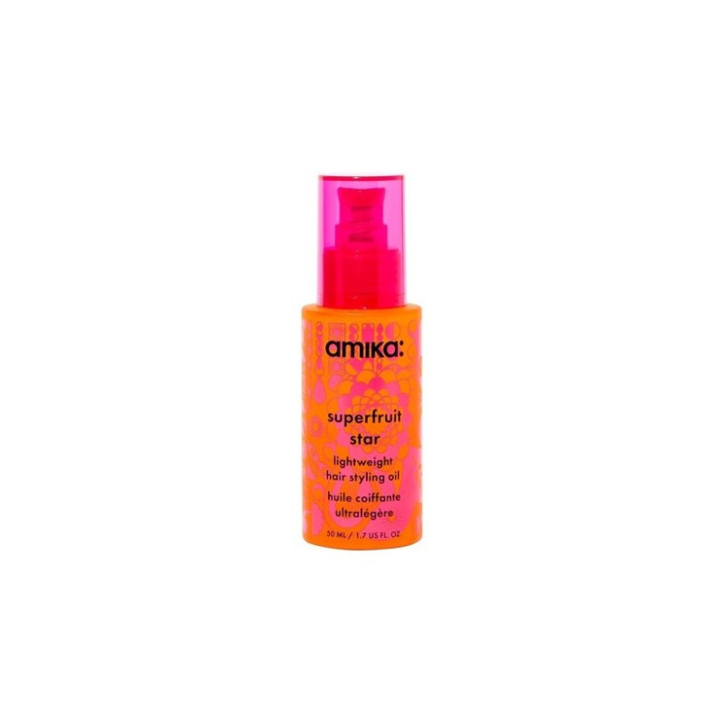Amika Superfruit Star Olio Leggero per lo Styling dei Capelli (50ml)