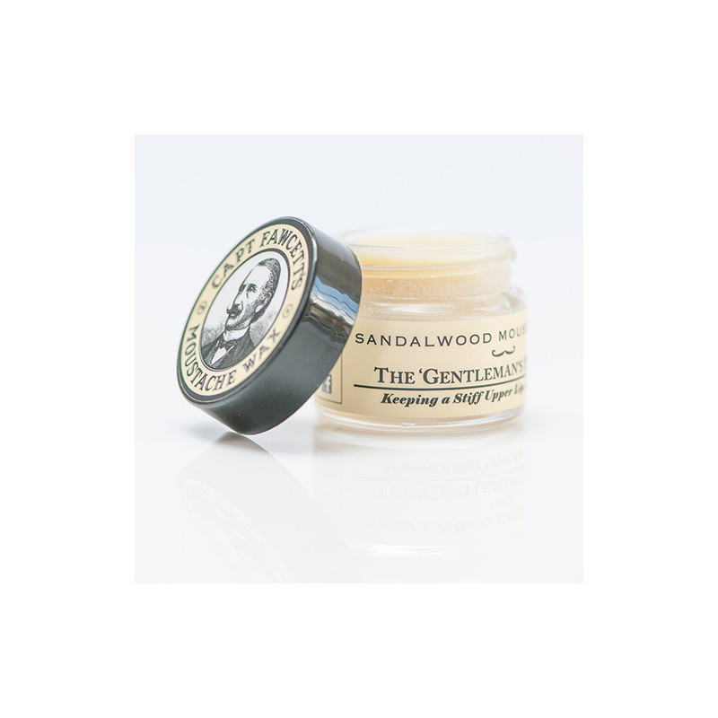 Cera per baffi al sandalo di Capt Fawcett (15ml)