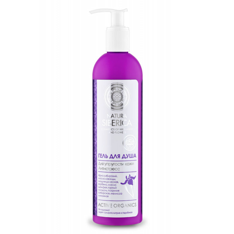 Natura Siberica Gel Doccia Anti-Stress Rassodante per la Pelle (400ml)