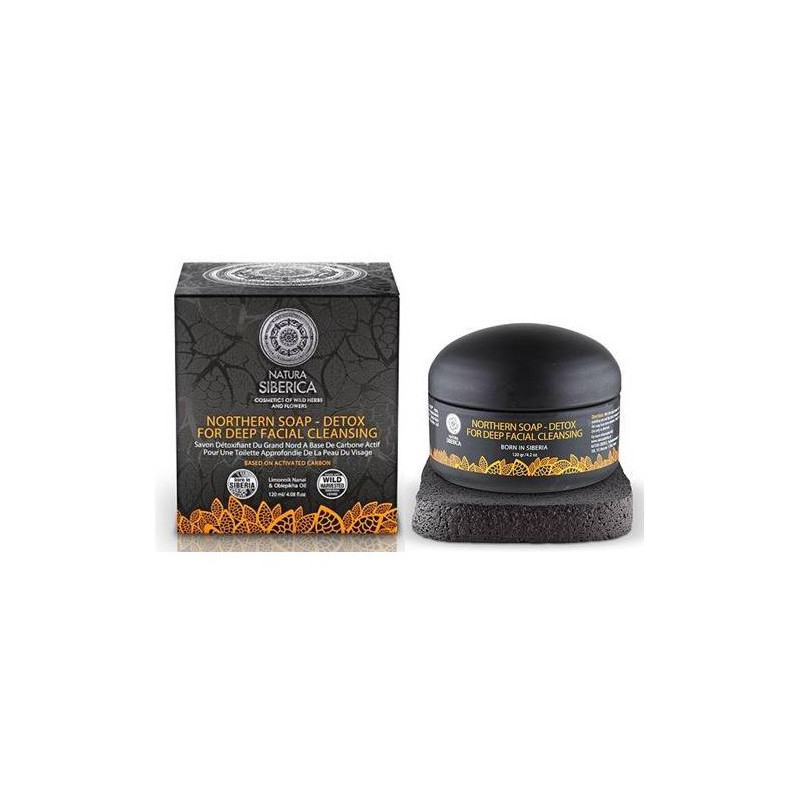 Natura Siberica Sapone Nordico Detox per Pulizia Profonda del Viso (120ml)