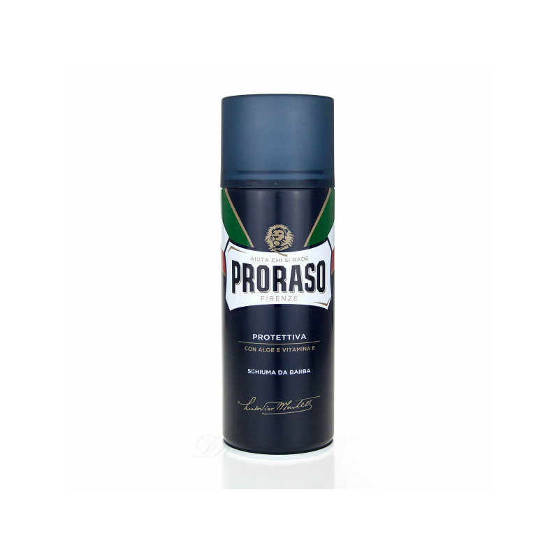 Proraso Blue Line Schiuma da Barba Aloe Vera Vitamina E