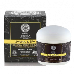 Natura Siberica Sauna & Spa Burro Corpo Naturale Dauriano Spesso (370ml)