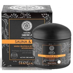 Natura Siberica Sauna & Spa Avvolgimento Temperato di Oblepikha Nutriente (370ml)