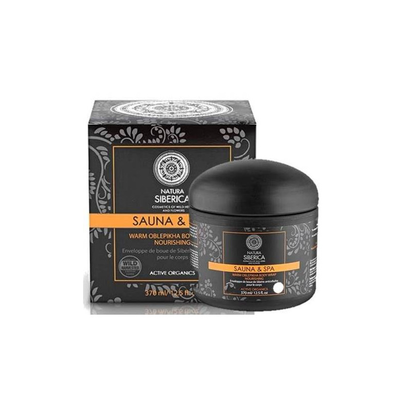 Natura Siberica Sauna & Spa Avvolgimento Temperato di Oblepikha Nutriente (370ml)