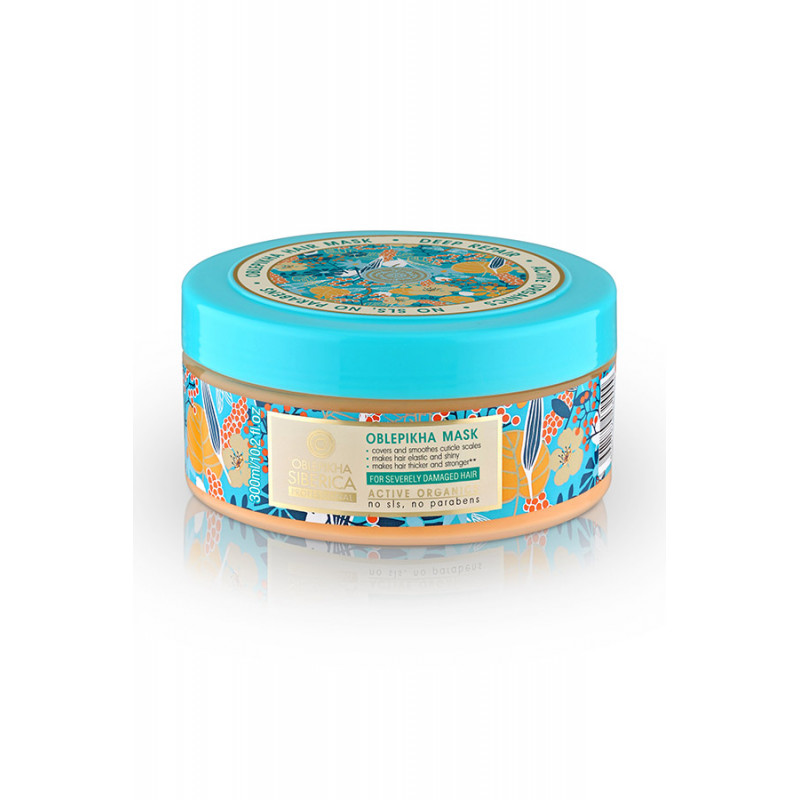 Natura Siberica Oblepikha Maschera Capillare Riparazione Profonda (300ml)