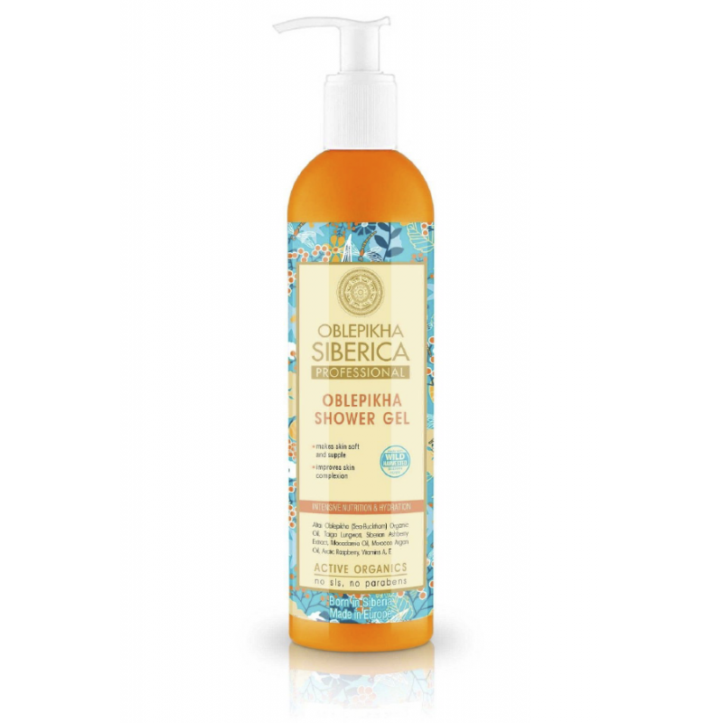 Natura Siberica Oblepikha Gel Doccia Nutrizione e Idratazione Intensiva (400ml)