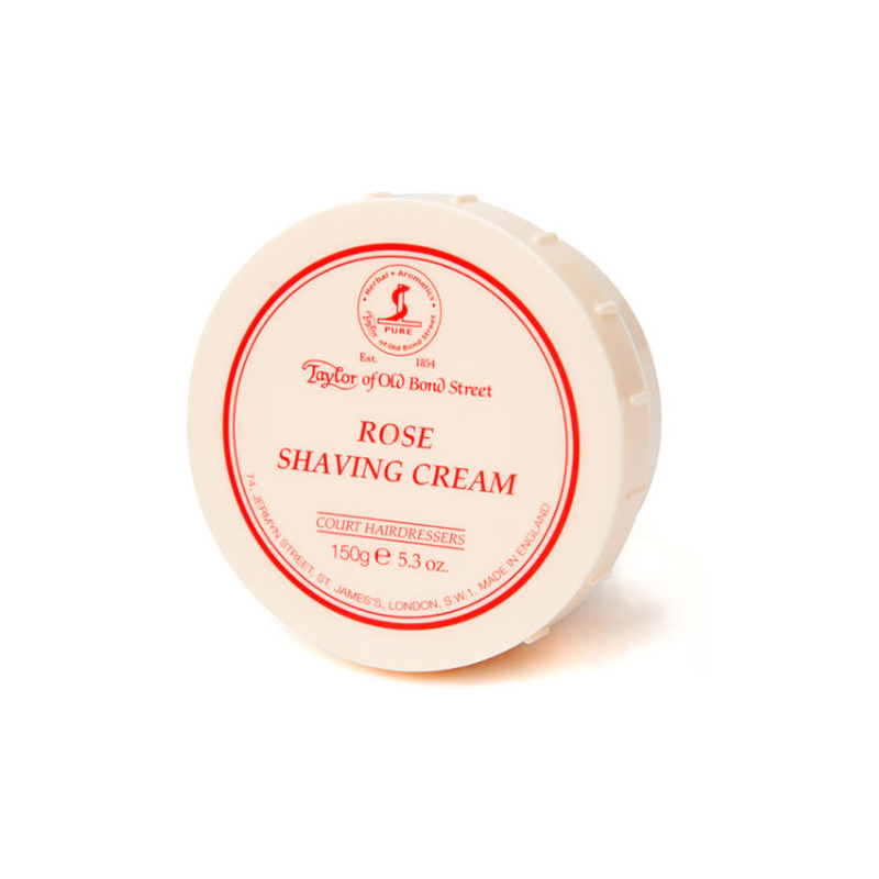 Taylor of Old Bond Street Crema da barba alla rosa in ciotola (150g)