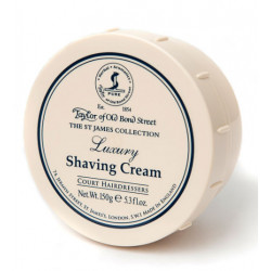 Taylor of Old Bond Street La Collezione St James Ciotola di Crema da Barba di Lusso (150g)