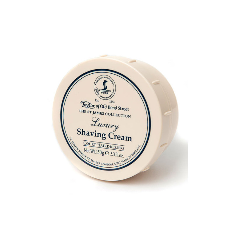 Taylor of Old Bond Street La Collezione St James Ciotola di Crema da Barba di Lusso (150g)