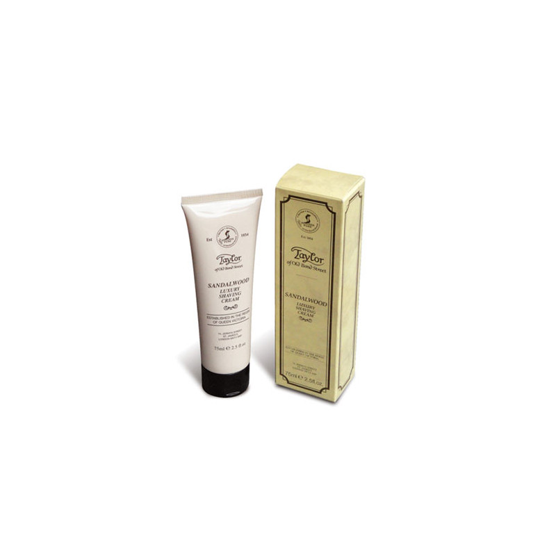 Taylor of Old Bond Street Sandalwood Luxury Shaving Cream Tubo (75ml)