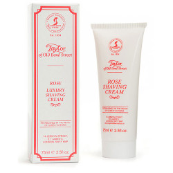 Taylor of Old Bond Street Crema da Barba di Lusso alla Rosa in Tubo (75ml)