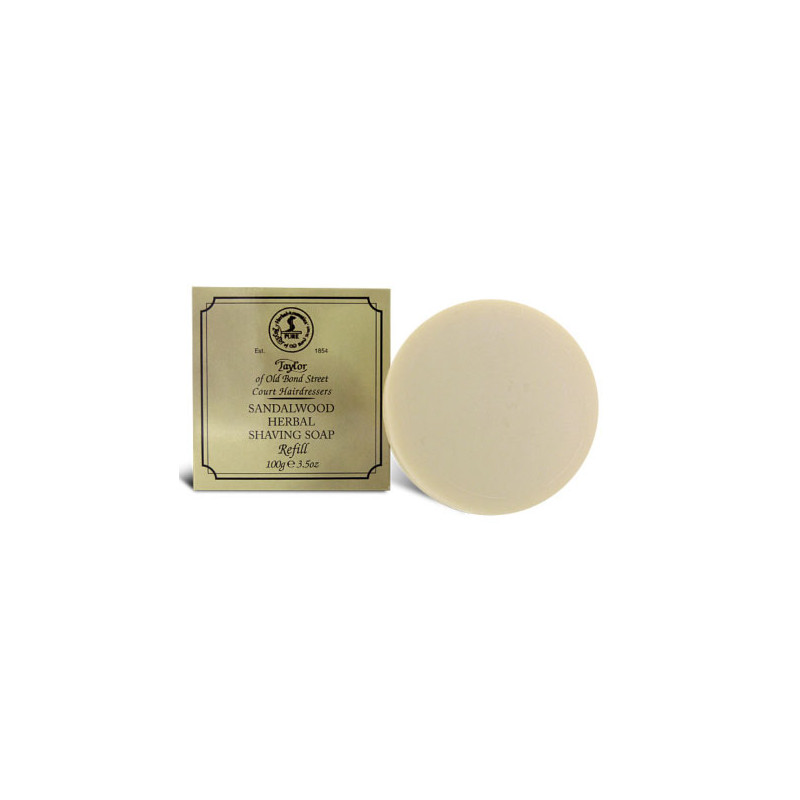 Taylor of Old Bond Street Ricarica di Sapone da Barba alle Erbe al Sandalo (100g)