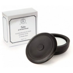 Taylor of Old Bond Street Sapone da barba Platino in Ciotola di legno (100g)