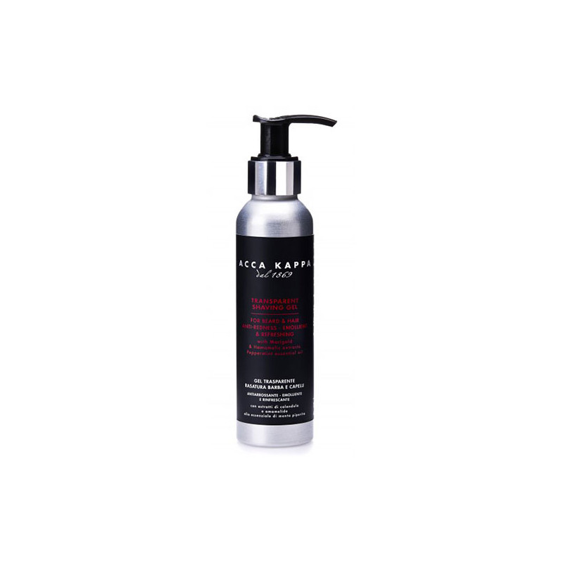 Acca Kappa Collezione Barber Shop Gel da Barba Trasparente (125ml)
