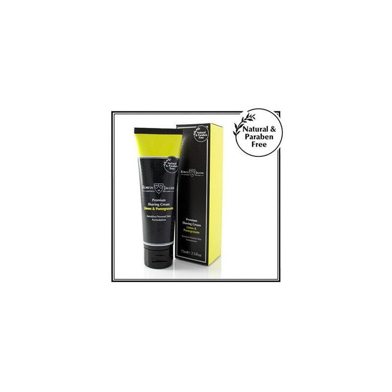 Edwin Jagger Edwin Jagger Crema da Barba Lime Naturale & Melograno in Tubo (75ml)