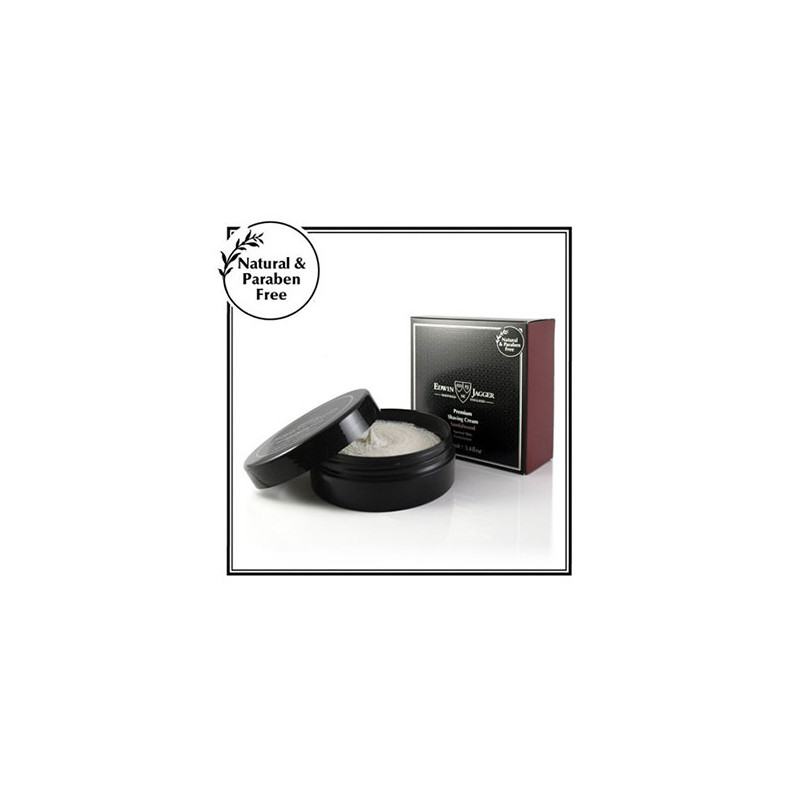 Edwin Jagger Crema da Barba al Sandalo Naturale (100ml)