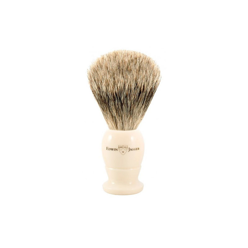 Edwin Jagger Pennello da barba Tasso Migliore Avorio