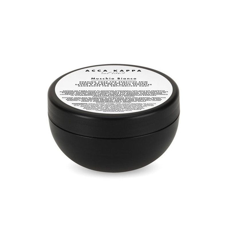 Acca Kappa Muschio Bianco Sapone da Barba Pelli Sensibili (200gr)