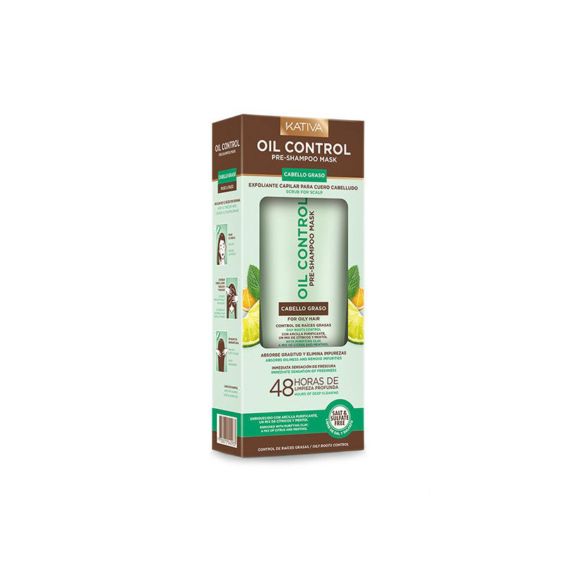 Kativa Controllo Olio Maschera Pre-Shampoo (200ml)