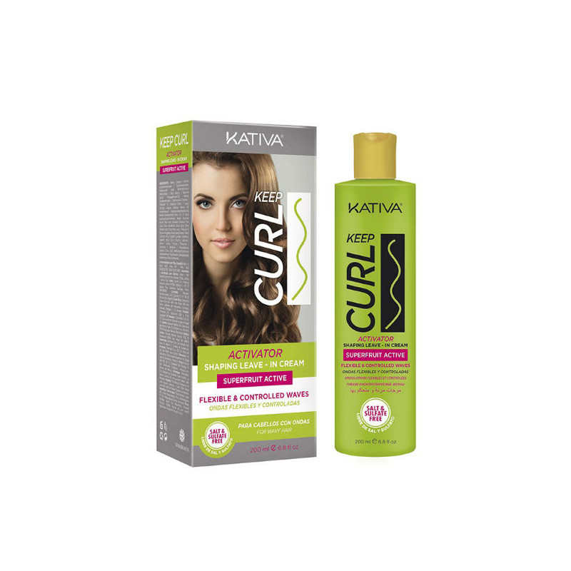 Kativa Keep Curl Attivatore Crema Leave-In (200ml)