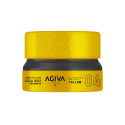 Agiva Hair Styling Aqua Wax Grooming Yellow 04 (155ml) 