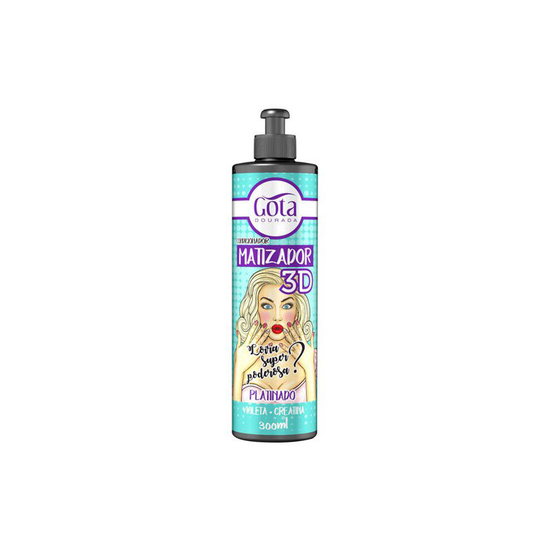 Gota Dourada Opacizzante 3D Platino (300ml)