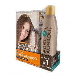 Kativa Kit Lisciatura Brasiliana + Shampoo Post-Lisciatura (alisado brasileño)