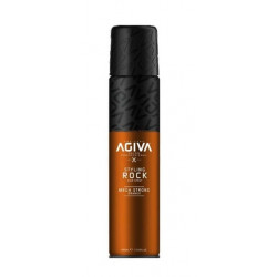 Agiva Styling Rock Lacca per Capelli Mega Forte Arancione (400ml)