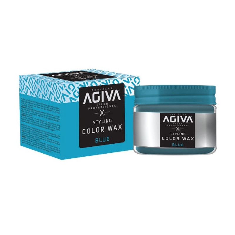 Agiva Cera per Capelli Pigmento 04 Blu (120g)
