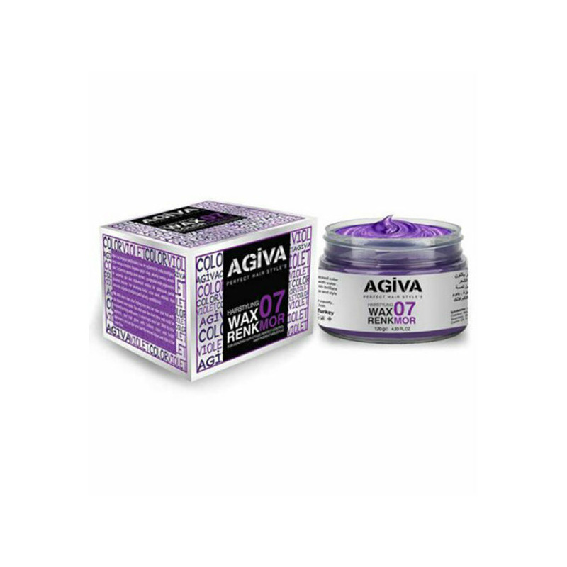 Agiva Cera Pigmentante per Capelli 07 Viola (120g)