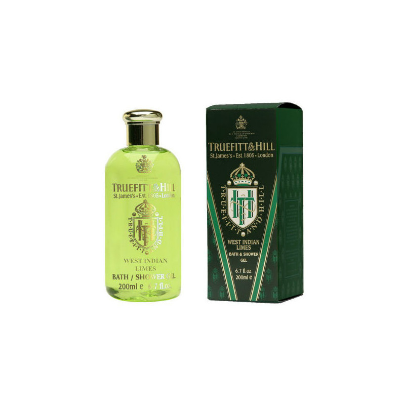 Truefitt & Hill Lime delle Indie Occidentali Gel Bagno/Doccia (200ml)