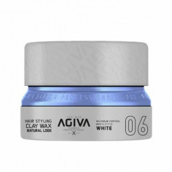 Agiva Cera Argilla Styling Capelli Look Naturale Bianco 06 (155ml)