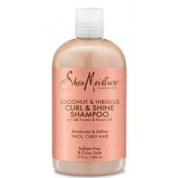Shea Moisture Shampoo Ricci & Brillantezza (384ml)