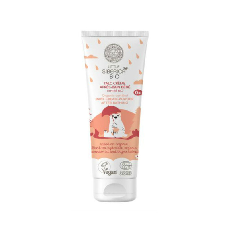 Natura Siberica Piccolo Bambino Polvere Crema Dopo il Bagnetto (75ml)
