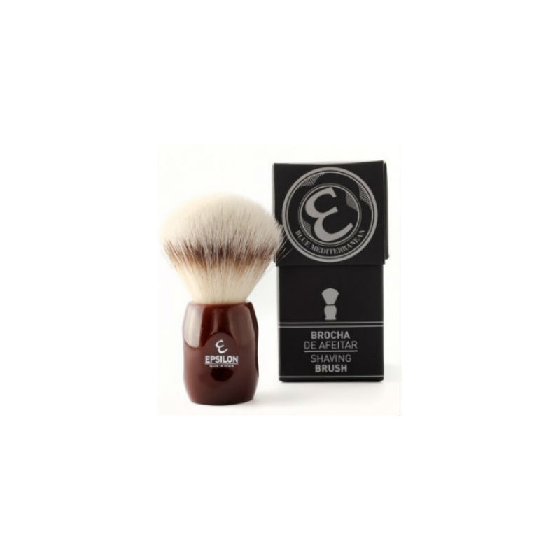 Pennello da barba Epsilon in fibra sintetica Silvertip